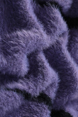 Mohair Flame Graphic Relaxed Sweater