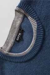 Layered Mountain Graphic Relaxed Sweater