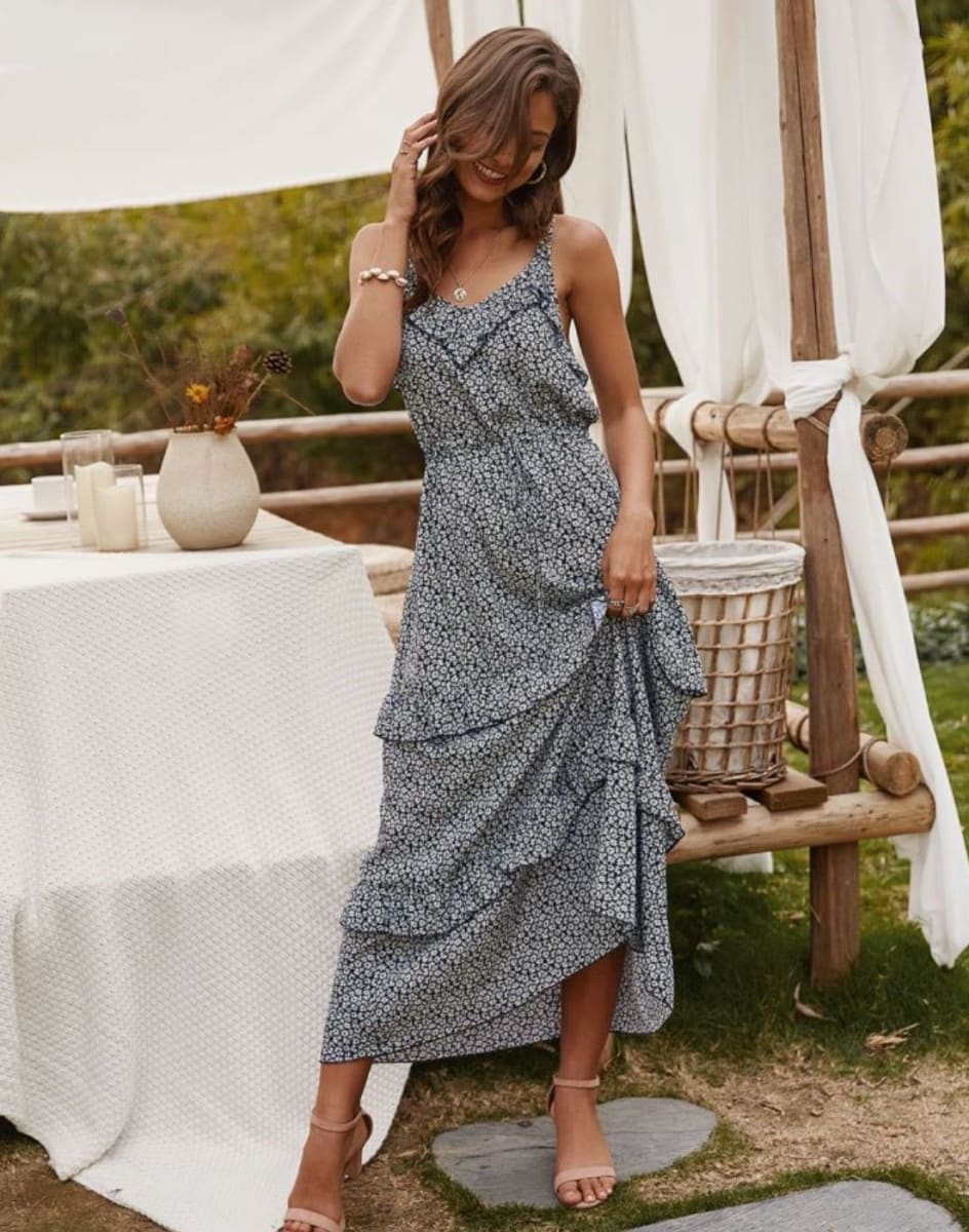 Soft Dainty Flower Dress