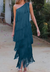 AVIV - HALF SHOULDER DRESS