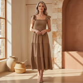 Yessa - Elegant Tiered Dress