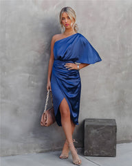 Allegra Elegant silk party dress