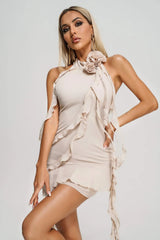 Mesh Midi Dress