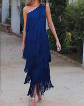 Maya-Off Shoulder elegant dress