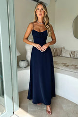 DEVIAN - EFFORTLESS ELEGANT MAXI DRESS