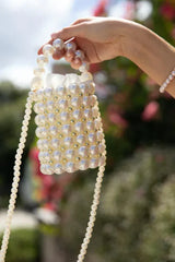 Renate Pearl Bucket Bag