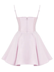 Ballerina Pink Tulle Mini Dress
