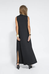 VIVIEN - FIGURE FLATTERING DRESS WITH VEST