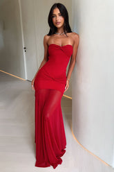 Fede Mesh Maxi Dress