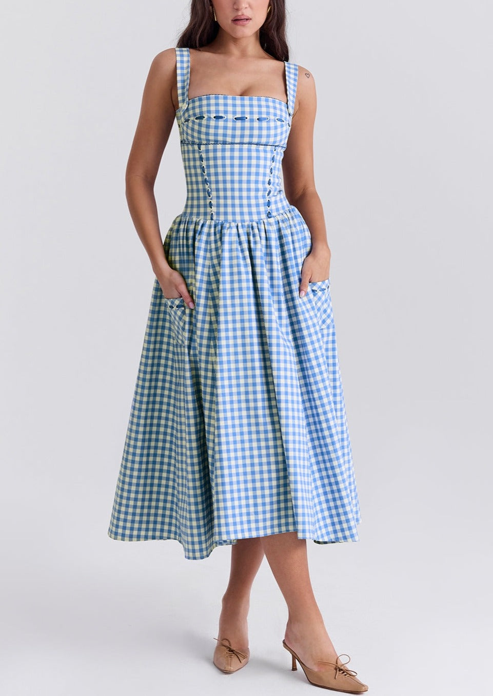 Sleeveless Midi Sundress