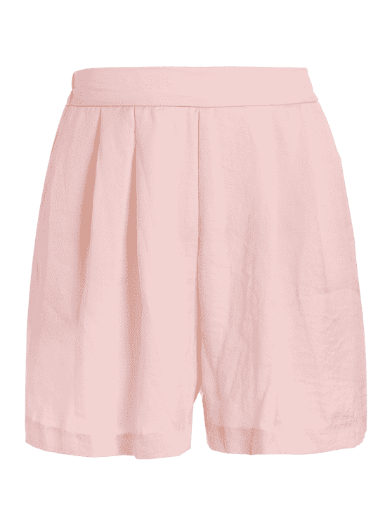 Fashion Cozy High Waisted Wide Legged Shorts