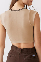 Sexy Street Solid Patchwork U Neck T-Shirts