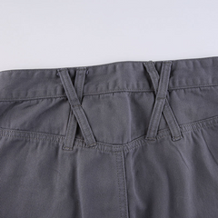 CityHottie - Vintage Streetwear Cargo Pants Women Harajuku Street Loose Straight Women Jeans Casual Slim Versatile High Waisted Jeans Pants