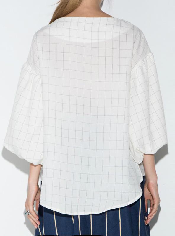 SWEET LOOSE O-NECK BLOUSES SHIRTS