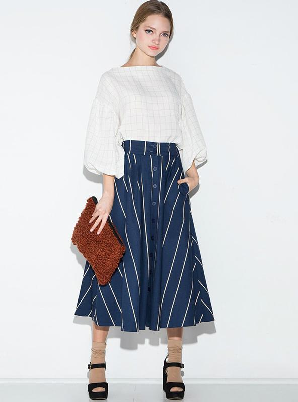 SWEET LOOSE O-NECK BLOUSES SHIRTS