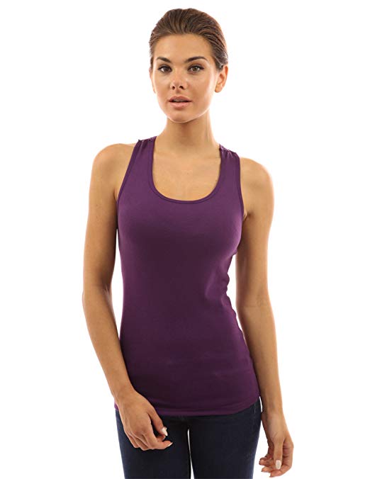 Women Crochet Lace Racerback Tank Top