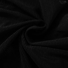 CityHottie - New Sexy See-through Black High Waist Long Trousers Casual Sweatpants Women Autumn Elastic Pencil Pants Mesh Leggings