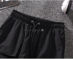 CityHottie - Women Fashion Spring Autumn Streetwear embroidery Cargo Pants Women Harajuku BF Loose Big Pocket Hearm Pants High Waist Loose Female Trousers