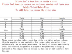 CityHottie - Women's jeans woman high waist Flared Jeans Khaki Black Brown Pants Women's pants for women clothing trouser Jean women trousers