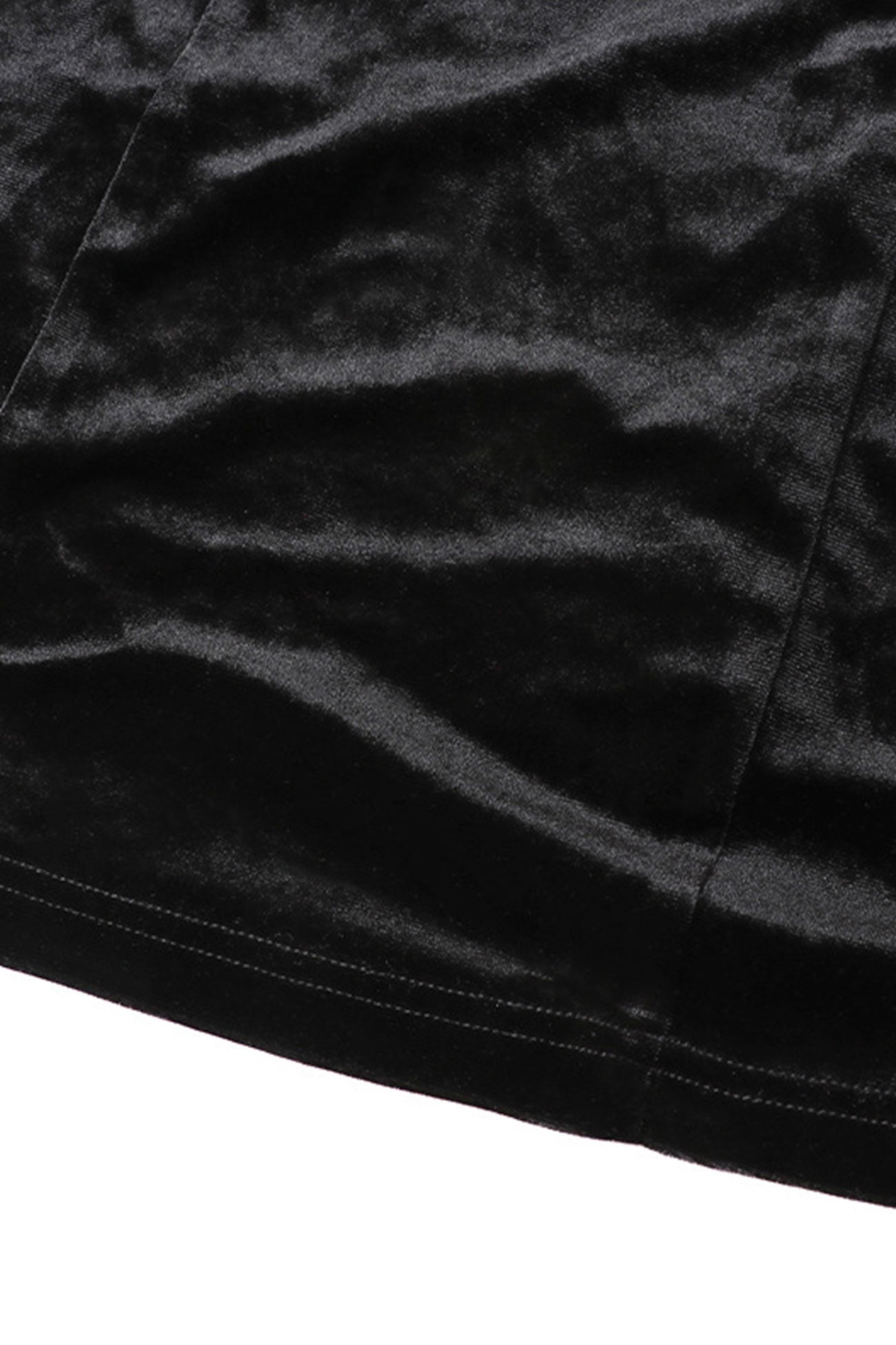 Off Shoulder Flares Sleeve Corset Velvet Dress