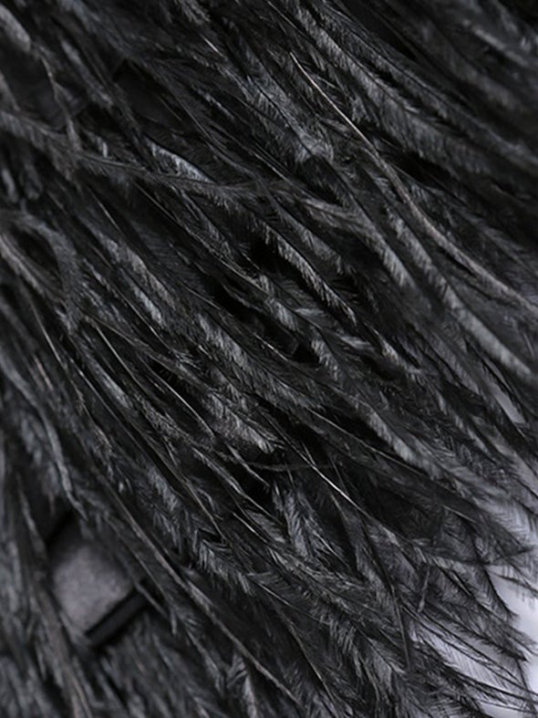 OPHELIE FEATHER BLAZER DRESS