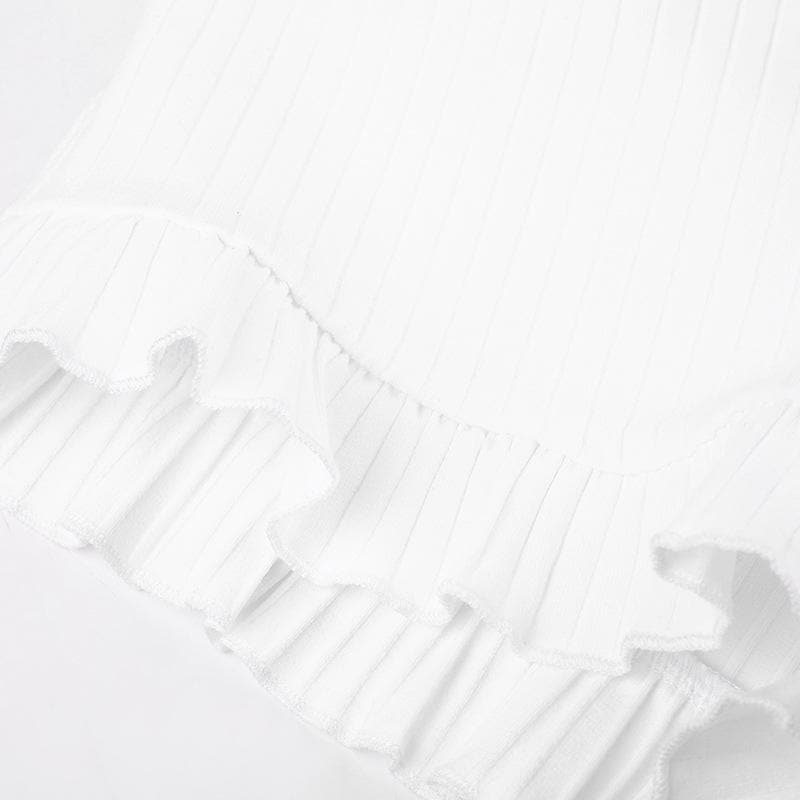 Drawstring ruffle solid self tie v neck cami pant set