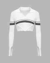 Opportune Ribbed Cropped Top