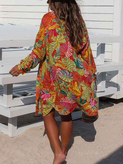 Coveted Button Stylish Down Shirt Dress