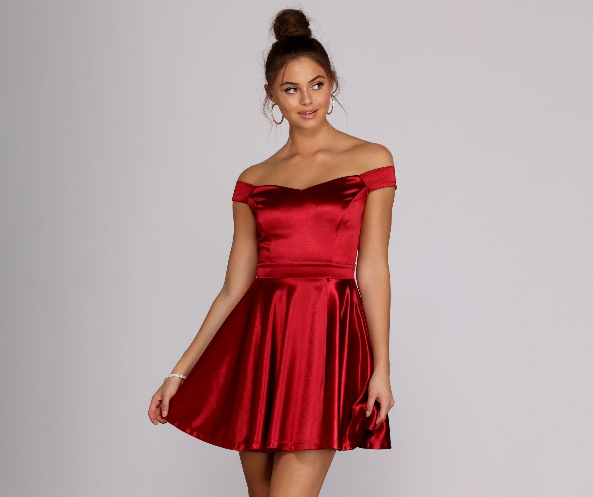 Jess Off The Shoulder Dress - Lady Occasions