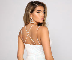 Remi Sweetheart Stylish Sequin Mini Dress
