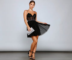 Prue Formal Embroidered Charming Sequin Party Dress