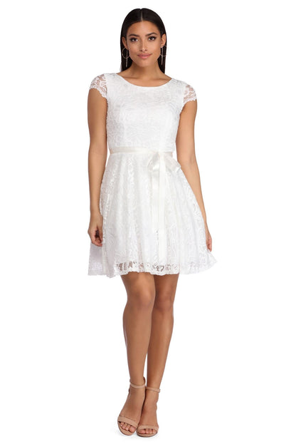 Lilyana Lace Stylish Party Dress