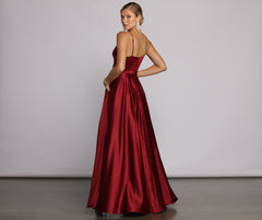 Juliet Formal Stylish High Slit Dress