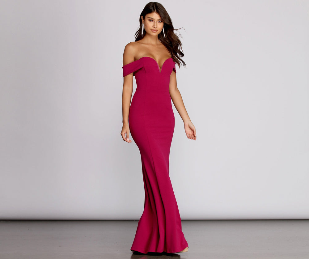 Emerson Formal Lattice Mermaid Dress - Lady Occasions