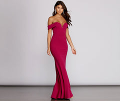 Emerson Formal Lattice Mermaid Dress - Lady Occasions