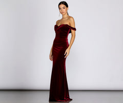 Jenisa Formal Off Charming The Shoulder Dress