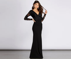 Luciana Formal Stylish Lace Mermaid Dress