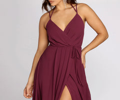 Rylie Chiffon Stylish A-Line Gown