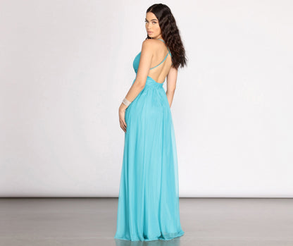 Jodi Tulle Stylish A-Line Dress