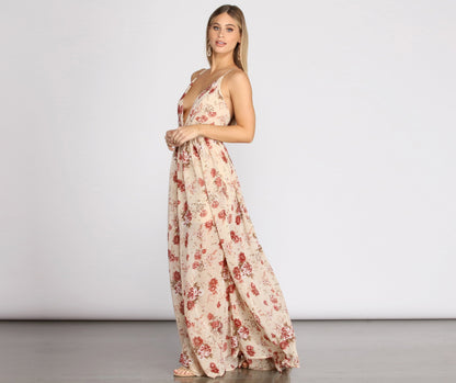 Lydia Floral Stylish A-Line Dress