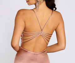 Phoebe Strappy Stylish Back Mermaid Dress