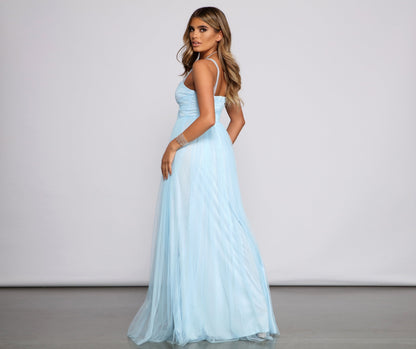 Vanessa Sweetheart Stylish A-Line Tulle Dress