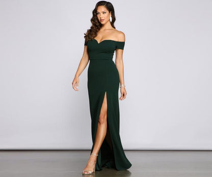 Myra Formal High Slit Dress - Lady Occasions