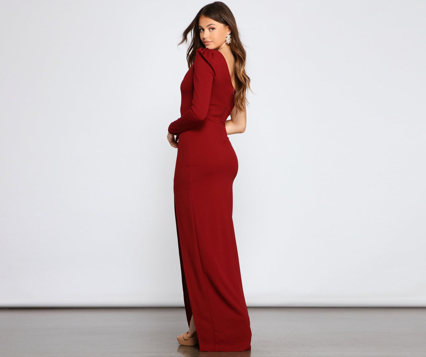 Kimberly One-Shoulder Stylish Formal Dress