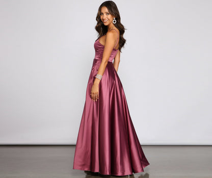 Juliet Formal High Charming Slit Dress 2