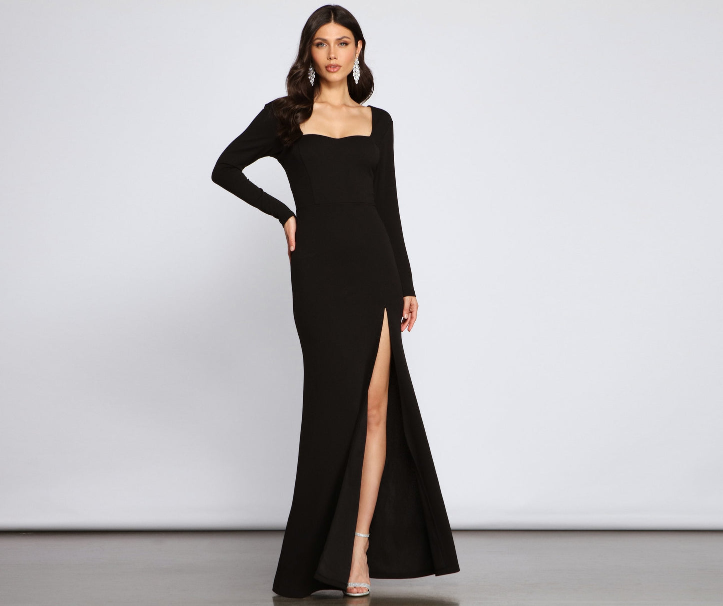 Brynlee Formal High Charming Slit Mermaid Dress