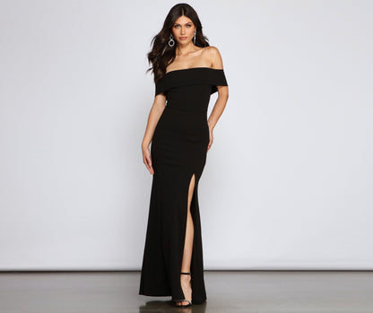 Layci Formal High Slit Dress - Lady Occasions