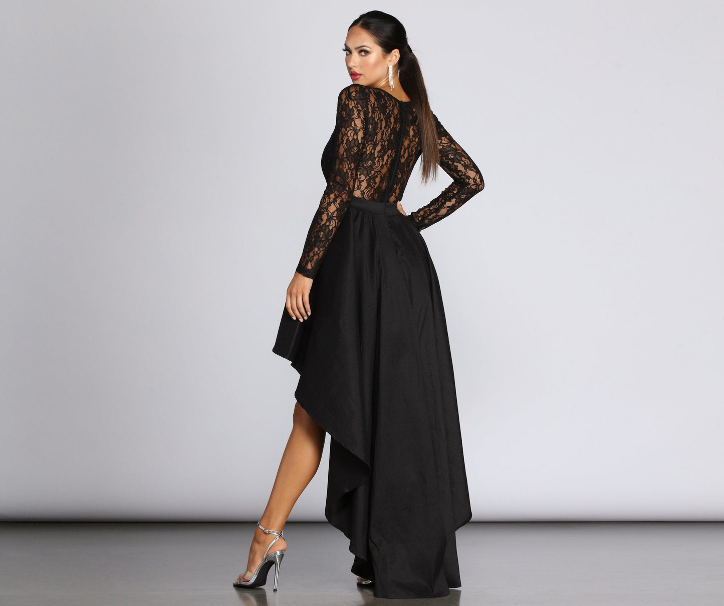 Tamia Lace Stylish Drama Dress