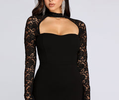 Danielle Sweetheart Stylish Lace Formal Dress