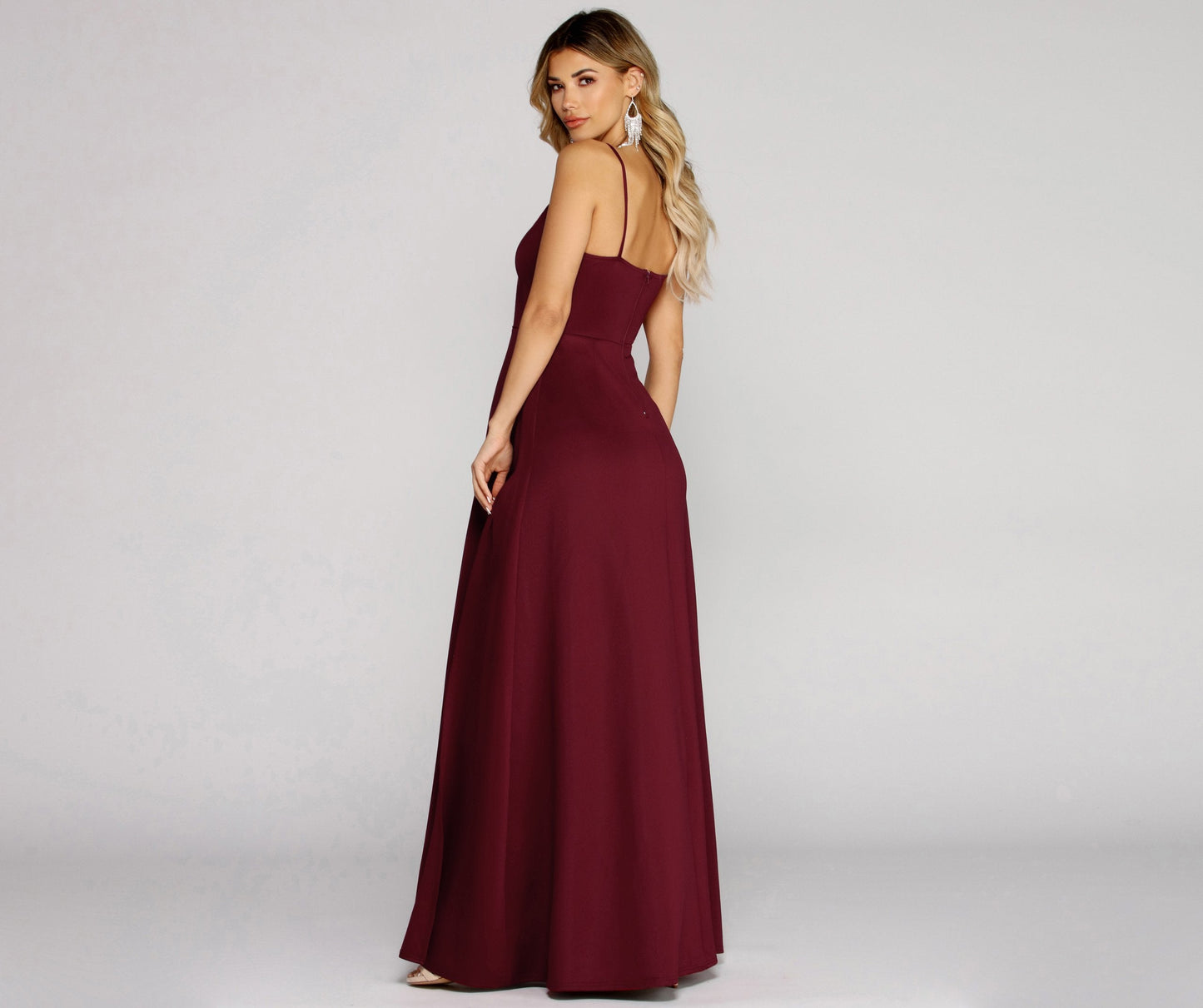 Avianna Formal Stylish High Slit Dress